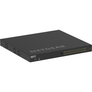 Netgear M4250-26G4XF-PoE+ AV Line Managed Switch - 24 Ports - Manageable - 3 Layer Supported - Modular - 46.80 W Power Con