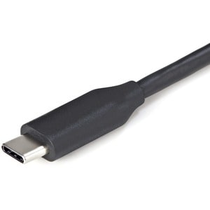 StarTech.com USB Hub - USB 3.2 (Gen 1) Type C - Portable - Black, Space Gray - UASP Support - 4 Total USB Port(s) - PC, Li
