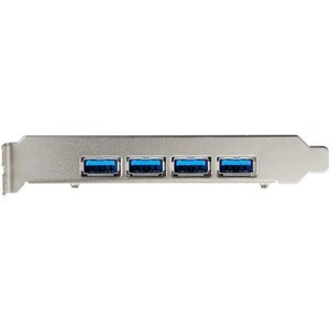 StarTech.com 4-Port USB 3.2 Gen 2 PCIe Karte - USB-A SuperSpeed 10 Gbit/s PCI Express 3.0 x2 Host Controller Card - UASP-S