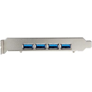 StarTech.com USB Adapter - PCI Express 2.0 x4 - Plug-in-Karte - Schwarz - UASP-Support - 4 Total USB Port(s) - PC, Linux, Mac