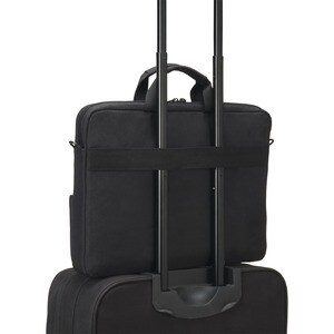 Dicota Eco Slim Case Plus BASE Tasche für 33 cm (13 Zoll) bis 39,6 cm (15,6 Zoll) Notebook - Schwarz - 300D Polyester, HDF