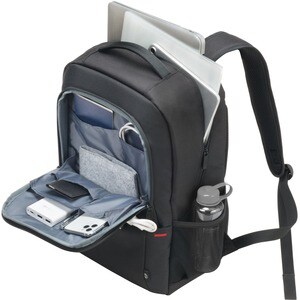 Dicota Eco Tasche (Rucksack) für 33 cm (13 Zoll) bis 39,6 cm (15,6 Zoll) Notebook - Schwarz - 300D Polyethylene Terephthal
