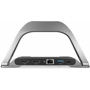 Alogic Bolt Plus USB Type C Docking Station for Notebook - Memory Card Reader - SD - 100 W - Space Gray - 2 Displays Suppo
