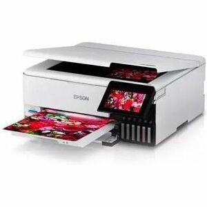 Epson L8160 Wireless EcoTank Inkjet Multifunction Printer - Colour - Copier/Printer/Scanner - 32 ppm Mono/32 ppm Color Pri