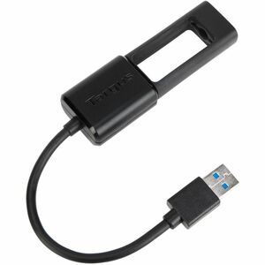Targus ACC110401GLX 10 cm USB/USB-C Data Transfer Cable for Docking Station - First End: 1 x USB Type C - Female - Black