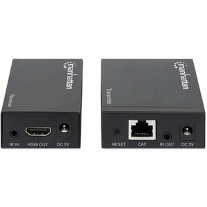 Extensor Video HDMI, 50M via Cat 6, 1080p - 1 Dispositivo de Entrada - 1 Dispositivo de salida - 100m Alcance - 2 x Red (R