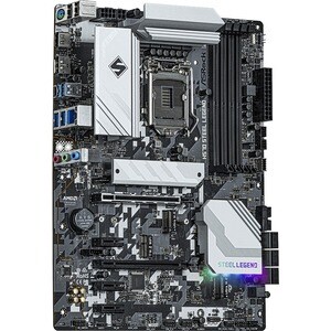 ASRock H570 Steel Legend Desktop Motherboard - Intel H570 Chipset - Socket LGA-1200 - Intel Optane Memory Ready - ATX - Pe