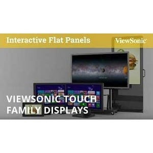 ViewSonic TD2430 24.0" Class LCD Touchscreen Monitor - 16:9 - 25 ms - 59.9 cm (23.6") Viewable - Projected Capacitive - Mu