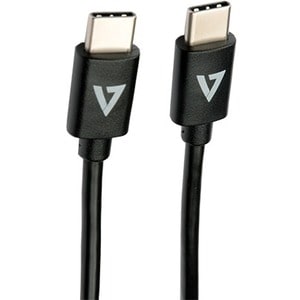 Câble pour transfert de données V7 V7USB2C-1M - 1,01 m USB-C - Cable for Dispositif périphérique, Caméra, Scanner, Imprima
