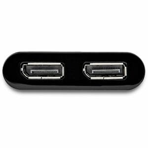 USB to Dual DisplayPort Adapter - 4K 60Hz - USB 3.0 (5Gbps) - Connect Two Monitors to Laptop - Multi Monitor Adapter