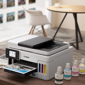 Canon MAXIFY GX6050 Wireless Inkjet Multifunction Printer - Colour - Multicolor - Copier/Printer/Scanner - 600 x 1200 dpi 