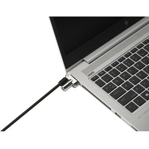 Kensington Universal Cable Lock For Notebook - 1.83 m Cable - Patented T-bar/Key Lock - Carbon Steel, Plastic - For Notebook