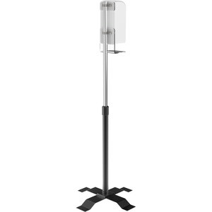 CTA Digital Compact Automatic Soap Dispenser Floor Stand - 49" Height - Floor - Steel, Acrylic