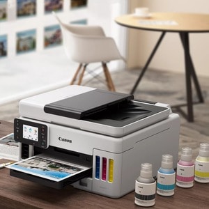 Canon MAXIFY GX6050 Kabellos - Tintenstrahl-Multifunktionsdrucker - Farbe - Mehrfärbig - Kopierer/Drucker/Scanner - 600 x 
