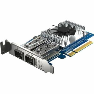 QNAP QXG QXG-25G2SF-CX6 25Gigabit Ethernet Card for Computer/Server/Workstation - SFP28 - Plug-in Card - PCI Express 4.0 x