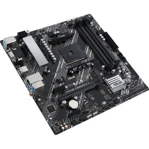 Asus Prime A520M-A II Desktop Motherboard - AMD A520 Chipset - Socket AM4 - Micro ATX - Ryzen 3, Ryzen 5, Ryzen 7, Ryzen 9