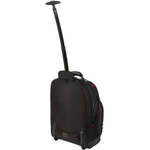 SwissGear Synergy 602683 Carrying Case (Rolling Backpack) for 12.9" to 16" Notebook, Tablet - Black, Gray - Scratch Resist