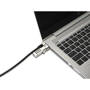 Kensington Cable Lock For Notebook - 1.83 m - Resettable - Combination Lock - Carbon Steel - For Notebook