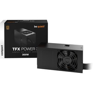 be quiet! TFX POWER TFX12V, EPS12V Power Supply - 300 W - Internal - 120 V AC, 230 V AC Input - 3.3 V DC Output - 1 +12V R