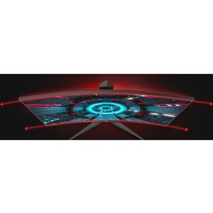 AOC C32G2AE 32" Class Full HD Ecrã curvo Monitor LCD para gaming - 16:9 - 80 cm (31,5") Viewable - Alinhamento vertical (V