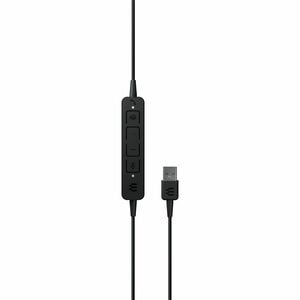 EPOS | SENNHEISER ADAPT 160T Wired On-ear Stereo Headset - Binaural - Ear-cup - 178.5 cm Cable - Noise Cancelling Micropho