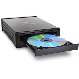 Kanguru U3-DVDRW-24X DVD-Writer - External - Black - TAA Compliant - DVD±R/±RW Support - 48x CD Read/48x CD Write/32x CD R