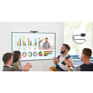 BenQ DVY22 Video Conferencing Camera - 30 fps - USB 3.0 - 3840 x 2160 Video - Auto/Manual - 4x Digital Zoom - Widescreen -