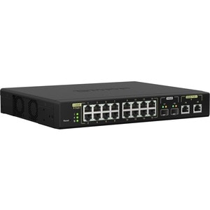 QNAP QSW-M2116P-2T2S 18 Ports Manageable Ethernet Switch - 10 Gigabit Ethernet, 2.5 Gigabit Ethernet - 10GBase-X, 10GBase-