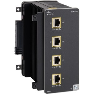 Cisco Catalyst IEM-3300-4MU Expansion Module - 8 x RJ-45 2.5GBase-T LAN - For Data Networking - Twisted Pair2.5 Gigabit Et