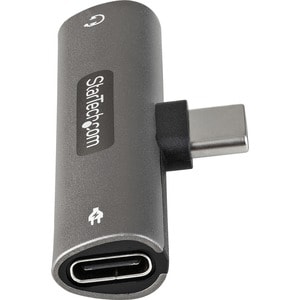 USB C AUDIO + CHARGE ADAPTER 3.5MM HEADSET JACK + PD CHARGING