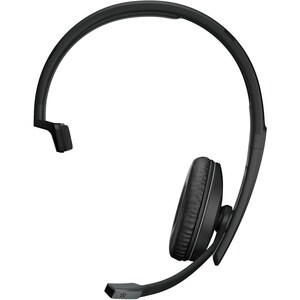 EPOS ADAPT Kabellos Auf den Ohren Mono Headset - Schwarz - Monaural - 2011,7 cm Reichweite - Bluetooth - Geräuschunterdrüc