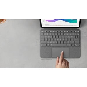 Logitech Combo Touch for iPad Pro Case for iPad Pro 11-inch (1st, 2nd, 3rd & 4th gen), Oxford Grey Español (Qwerty)
