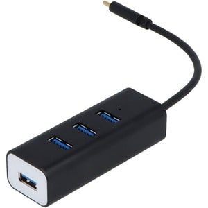 VisionTek USB-C 4 Port USB 3.0 Hub - USB Type C - External - 4 USB Port(s) - 4 USB 3.0 Port(s) - PC, Mac