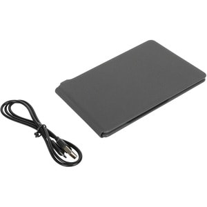 Clavier Targus AKF003FR - Sans fil Connectivité - Français - AZERTY Disposition - Noir - Bluetooth - 5,1 - 2,40 GHz - iOS,