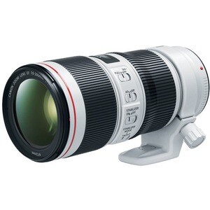 Canon - 70 mm to 200 mm - f/32 - f/4 - Telephoto Zoom Lens for Canon EF - Designed for Digital Camera - 72 mm Attachment -