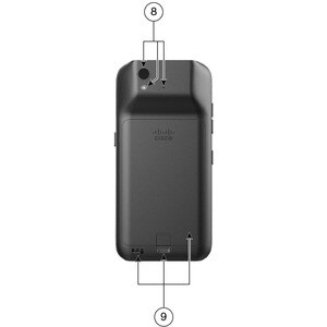 Webex 840S IP Phone - Cordless - Wi-Fi, Bluetooth - VoIP
