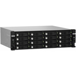 QNAP TL-R1620SDC Laufwerksgehäuse 12Gb/s SAS, SATA/600 - Mini-SAS HD Host-Schnittstelle - 3U Rackmount - Hot-Swapping-fähi
