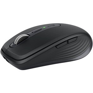 Logitech MX Anywhere 3 Mouse - Bluetooth/Radio Frequency - USB - Darkfield - 6 Button(s) - Graphite - Wireless - 2.40 GHz 