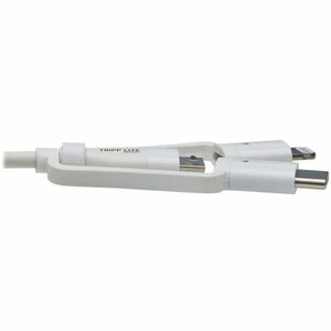 Eaton Tripp Lite Series Safe-IT Universal USB-A to Lightning, USB Micro-B and USB-C Sync/Charge Antibacterial Cable (M/3xM