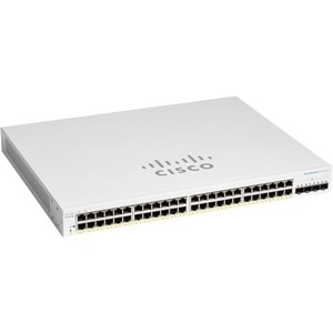 Switch Ethernet Cisco Business 220 CBS220-48P-4G 48 Porte Gestibile - 2 Layer supportato - Modular - 4 Slot SFP - 53 W Con
