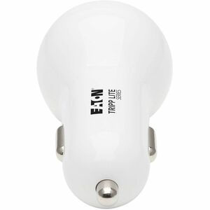 Tripp Lite series U280-C02-30W-K Auto Adapter - 30 W - 12 V DC Input - 5 V DC Output - 3 A - White
