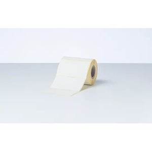 Brother Multipurpose Label - Rectangle - Direct Thermal - White - 400 / Roll
