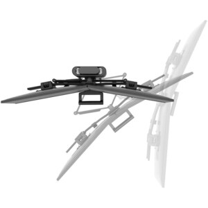 TRACE DUAL MONITORS PANEL CLAMP MATTE BLACK