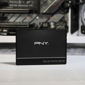 PNY Solid State-Laufwerk - 2,5" Intern - 2 TB - SATA (SATA/600) - Desktop-PC, MAC Unterstütztes Gerät - 550 MB/s Maximale 