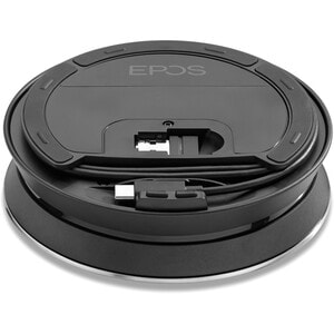 EPOS EXPAND SP 30T Freisprecheinrichtung - Schwarz, Silber - USB - Mikrofon - Batterie