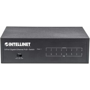 Switch PoE+ Gigabit Ethernet de 8 puertos - Intellinet