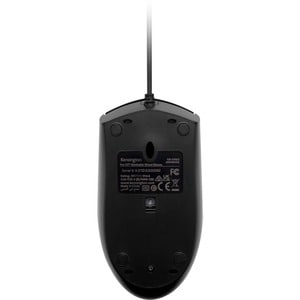Kensington Pro Fit Rugged Mouse - USB Type A - Optical - 3 Button(s) - Black - Cable - 1600 dpi - Scroll Wheel - Symmetrical