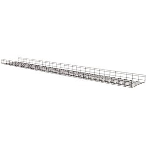 Tripp Lite by Eaton Wire Mesh Cable Tray - 450 x 100 x 3000 mm (18 in. x 4 in. x 10 ft.), 6 Pack - Cable Tray - Black Powd