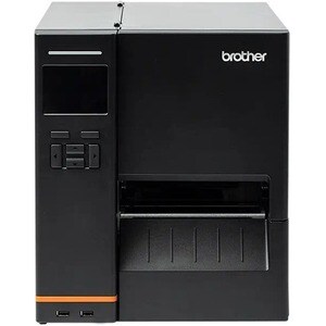 Brother TJ-4520TN Industrial, Desktop Direct Thermal/Thermal Transfer Printer - Monochrome - Label Print - Fast Ethernet -