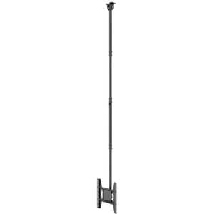 HAGOR PLD Medium Single Wandhalterung für Display - Schwarz - Höhenverstellbar - 1 Unterstützte(r) Display(s)Bildschirmgrö